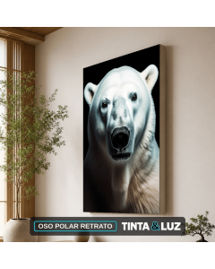 OSO POLAR RETRATO