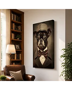 BOSTON TERRIER ELEGANTE