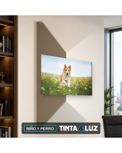 NIÑO Y PERRO