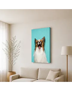 PERRO BLANCO Y NEGRO II