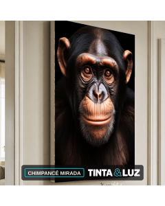 CHIMPANCÉ MIRADA
