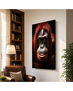 ORANGUTÁN PENSATIVO