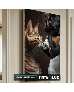 GATO ARTE B&N
