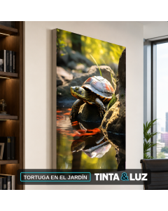 TORTUGA EN EL JARDÍN