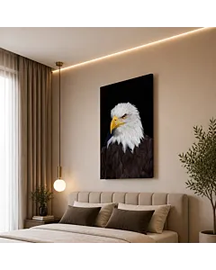 ÁGUILA CALVA FRONTAL