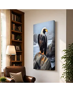 ÁGUILA EN LA ROCA