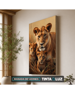 MANADA DE LEONES