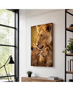 PAREJA DE LEONES