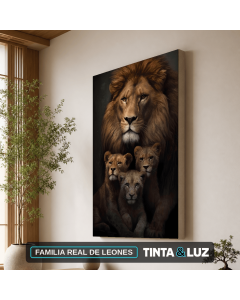 FAMILIA REAL DE LEONES