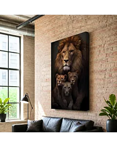 FAMILIA REAL DE LEONES