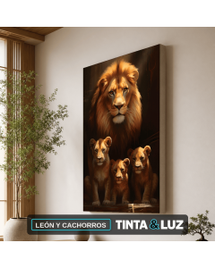 LEÓN Y CACHORROS