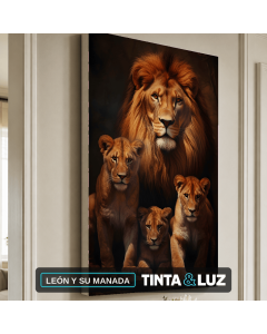 LEÓN Y SU MANADA
