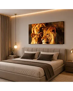 PAREJA DE LEONES III