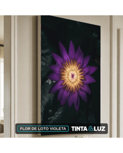 FLOR DE LOTO VIOLETA