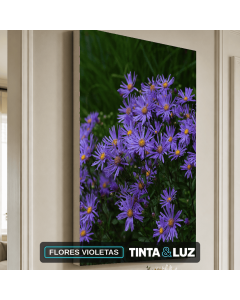 FLORES VIOLETAS
