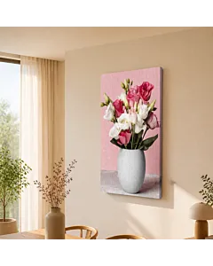 ROSAS EN JARRÓN