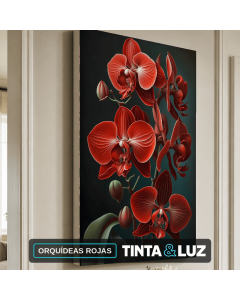 ORQUÍDEAS ROJAS