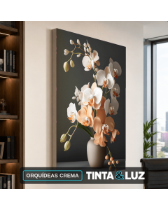 ORQUÍDEAS CREMA