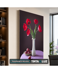 TULIPANES ROJOS