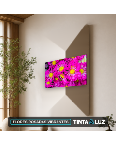 FLORES ROSADAS VIBRANTES