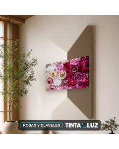 ROSAS Y CLAVELES