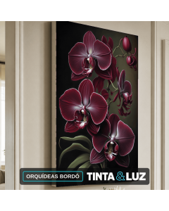 ORQUÍDEAS BORDÓ
