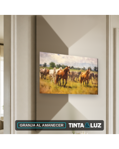 GRANJA AL AMANECER