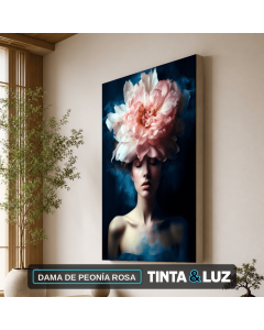 DAMA DE PEONÍA ROSA