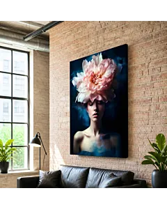 DAMA DE PEONÍA ROSA