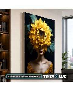 DAMA DE PEONÍA AMARILLA