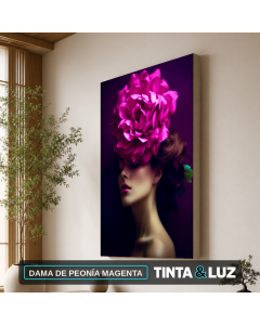 DAMA DE PEONÍA MAGENTA