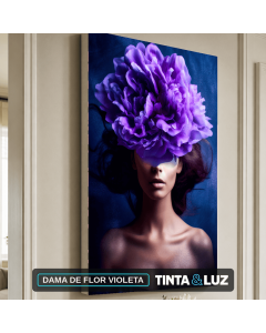 DAMA DE FLOR VIOLETA