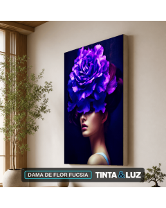 DAMA DE FLOR FUCSIA