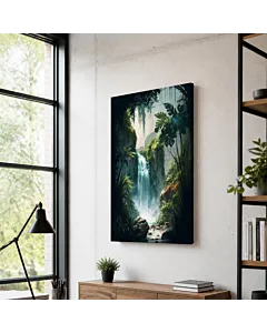 CASCADA EN LA SELVA