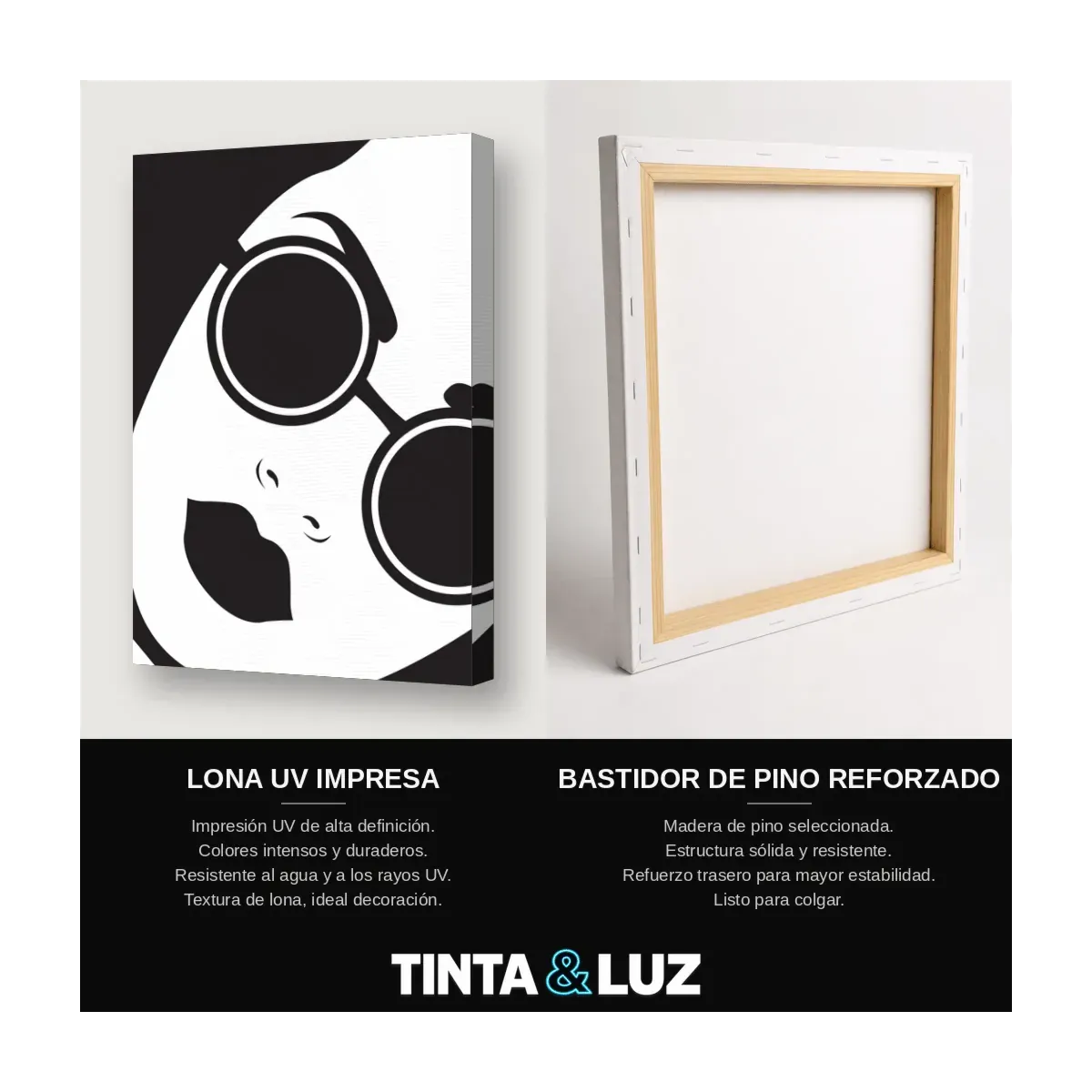 ROSTRO DE TINTA
