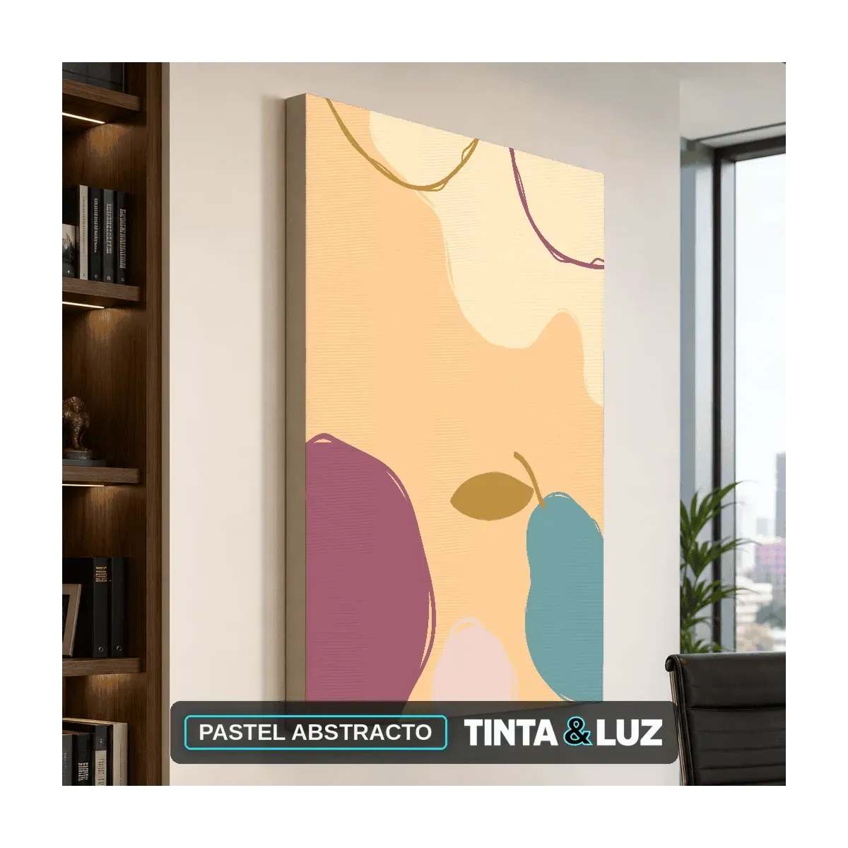 PASTEL ABSTRACTO