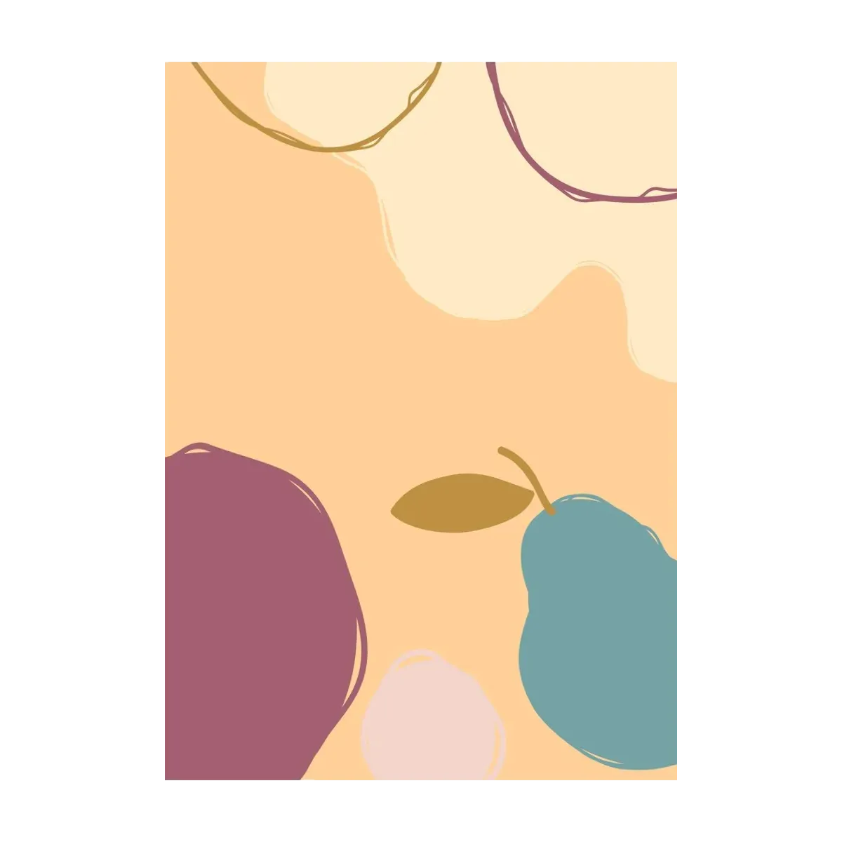 PASTEL ABSTRACTO