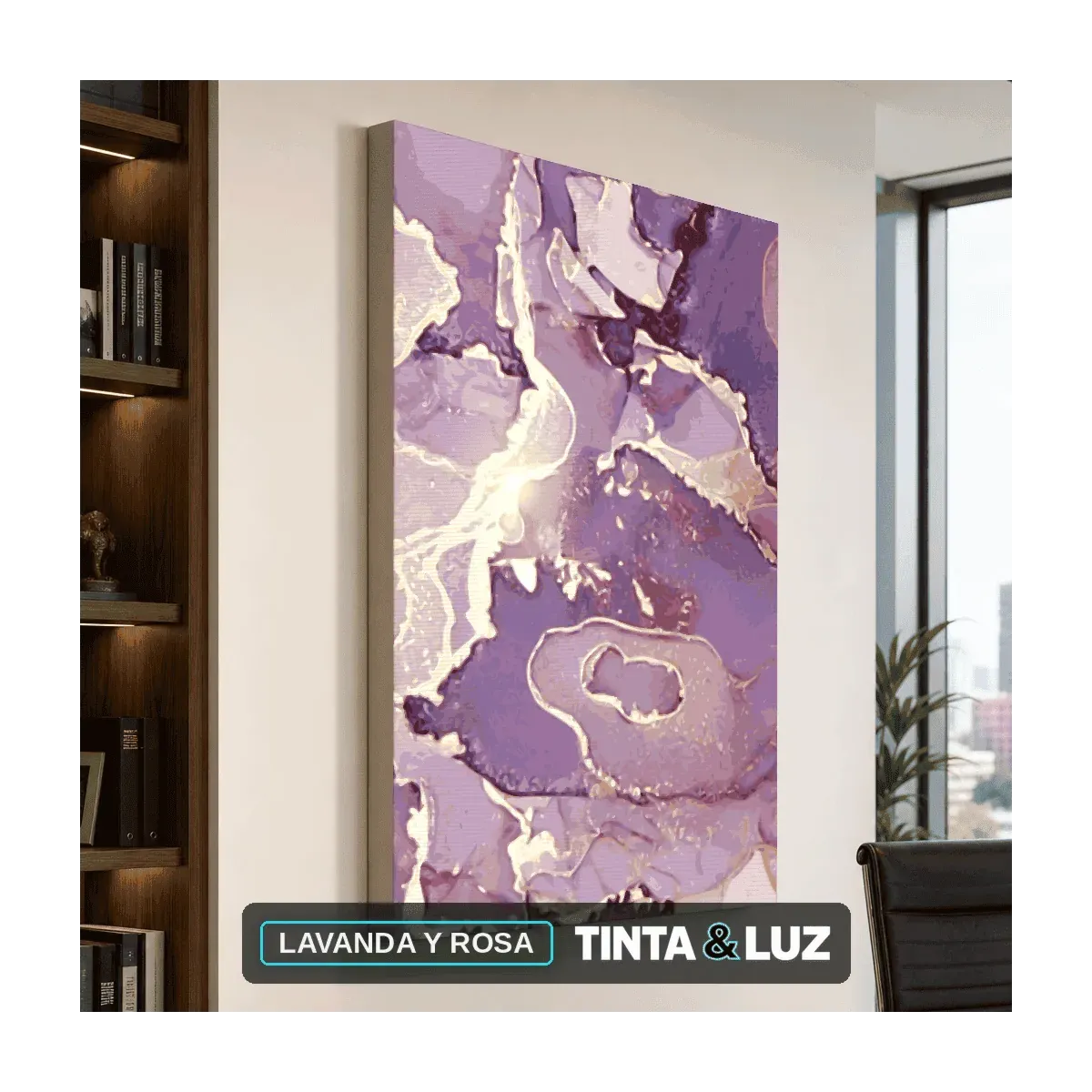 LAVANDA Y ROSA