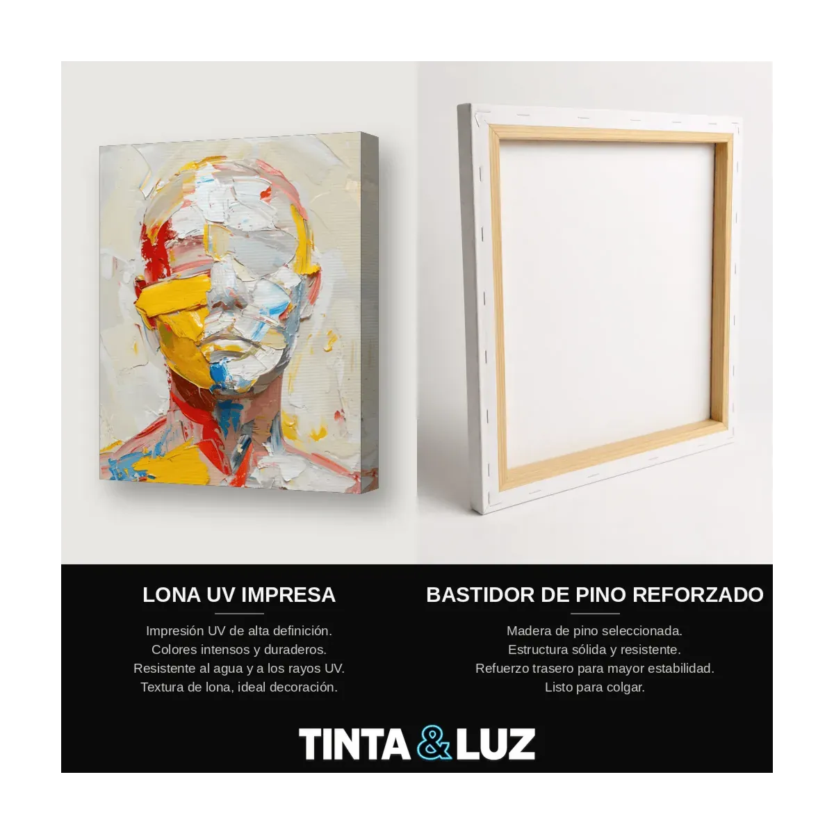 ROSTRO DE RELIEVE