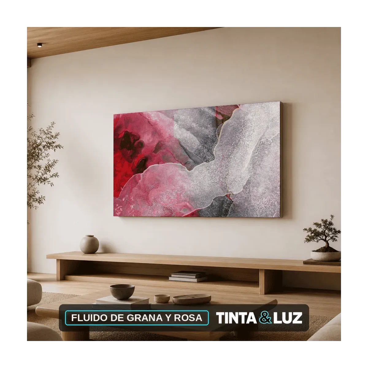 FLUIDO DE GRANA Y ROSA