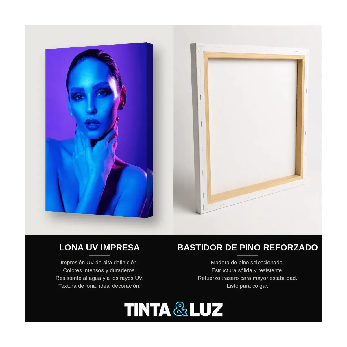 MUSA DE NEÓN AZUL