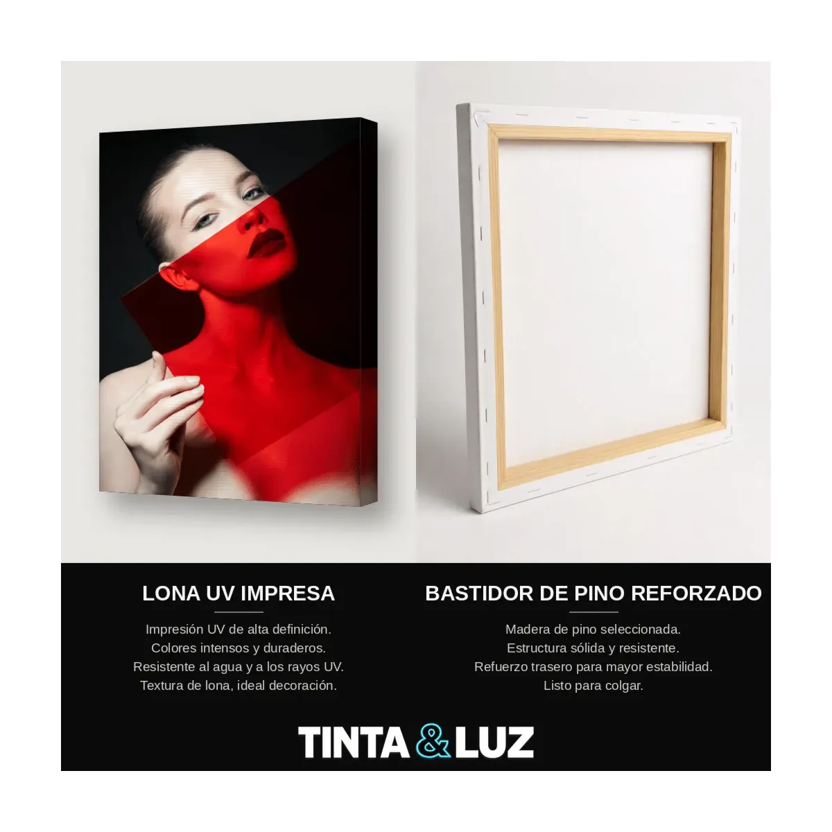 DAMA DE LUZ ROJA