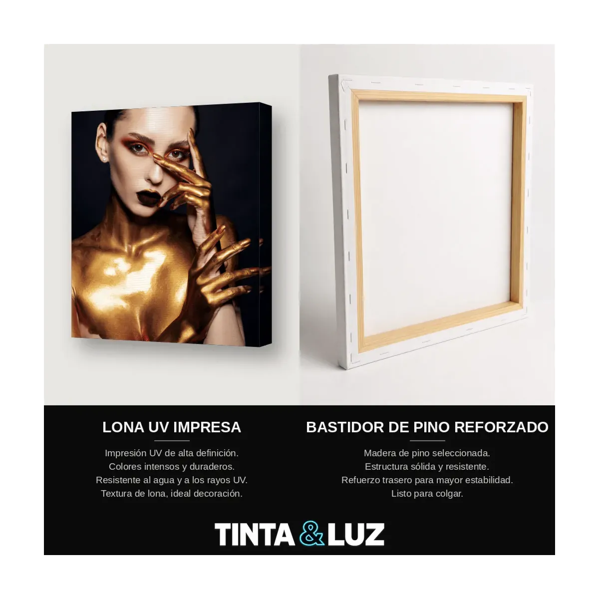 DAMA DE LABIOS DORADOS