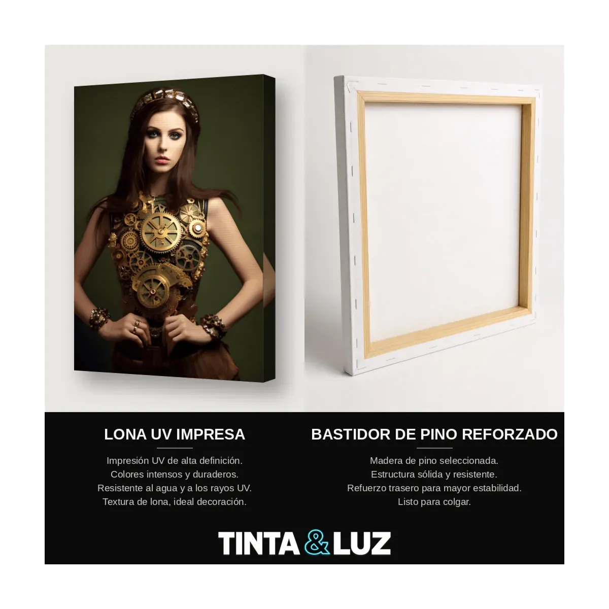 DAMA DORADA STEAMPUNK