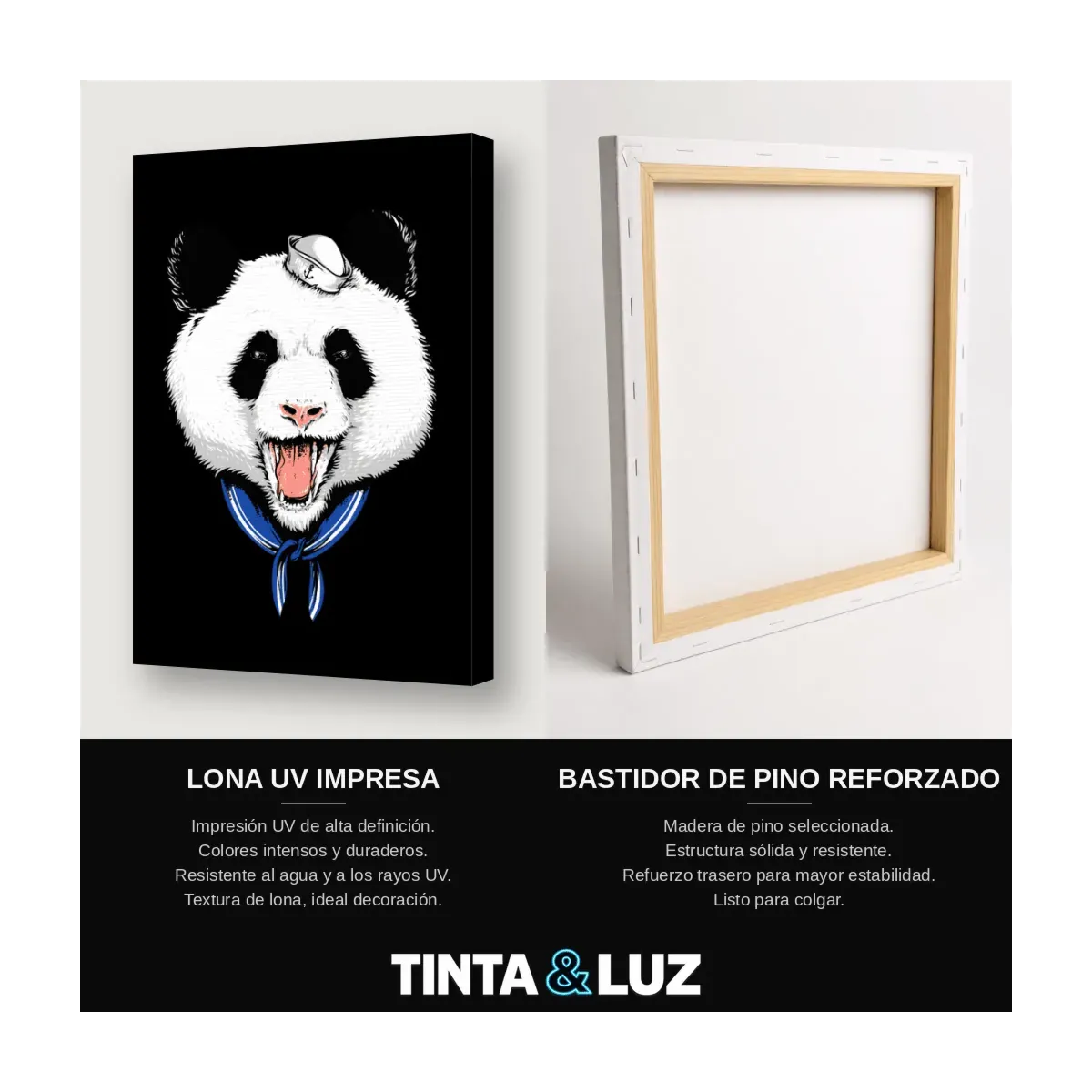 PANDAS DE TRAJE