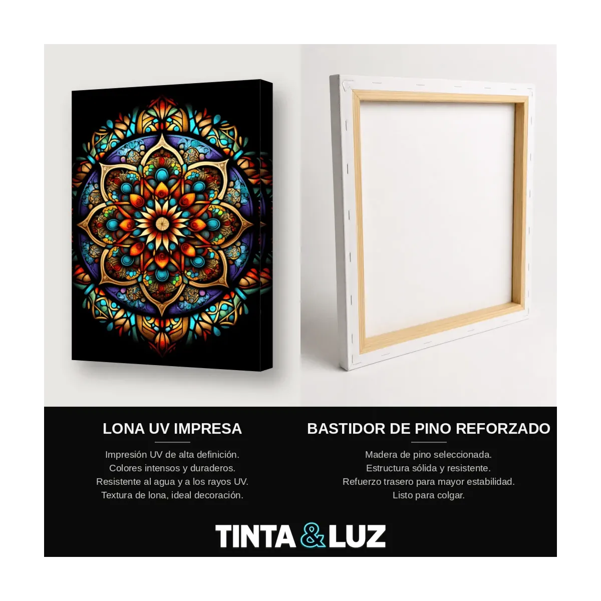 MANDALA DE VITRAL