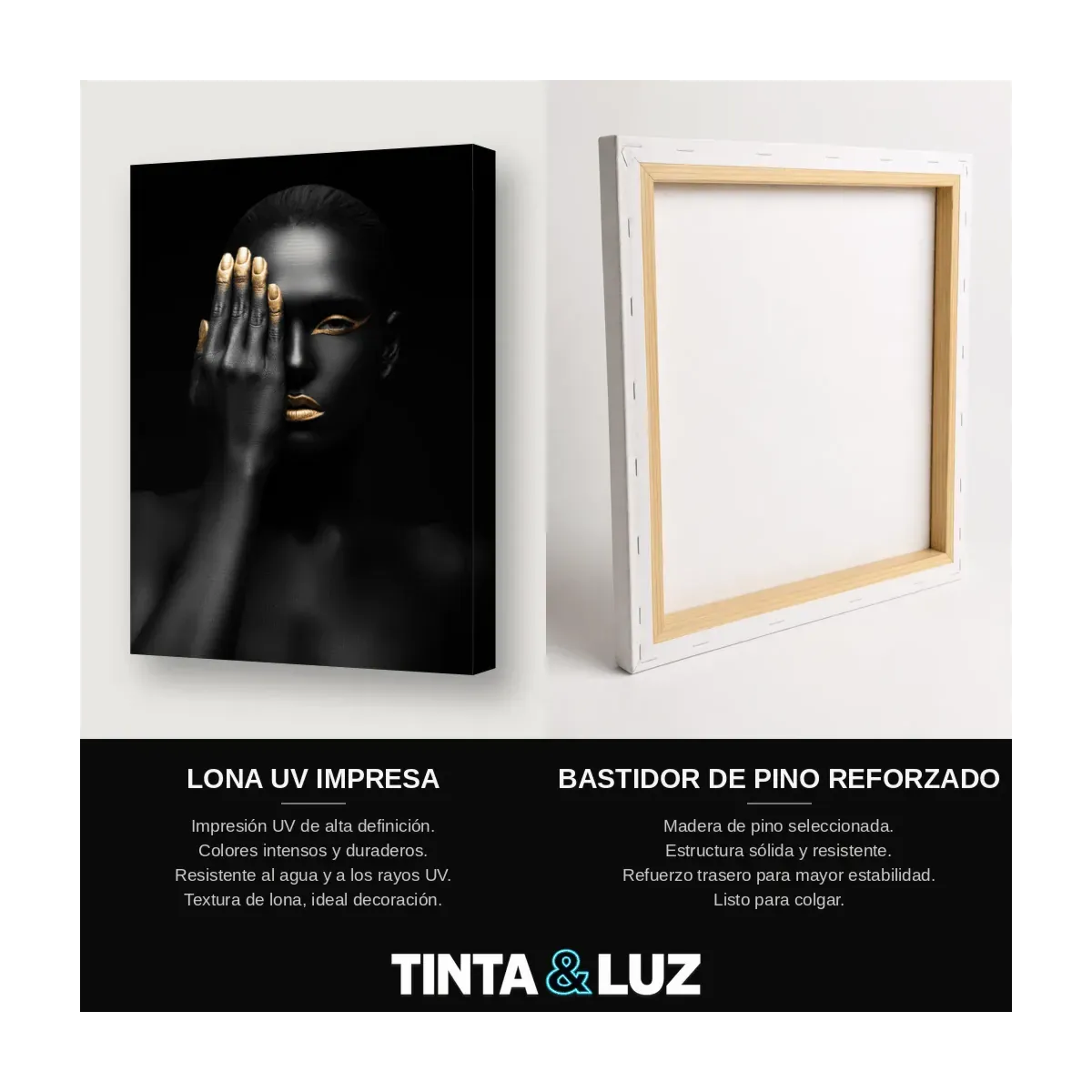 ROSTRO Y ORO