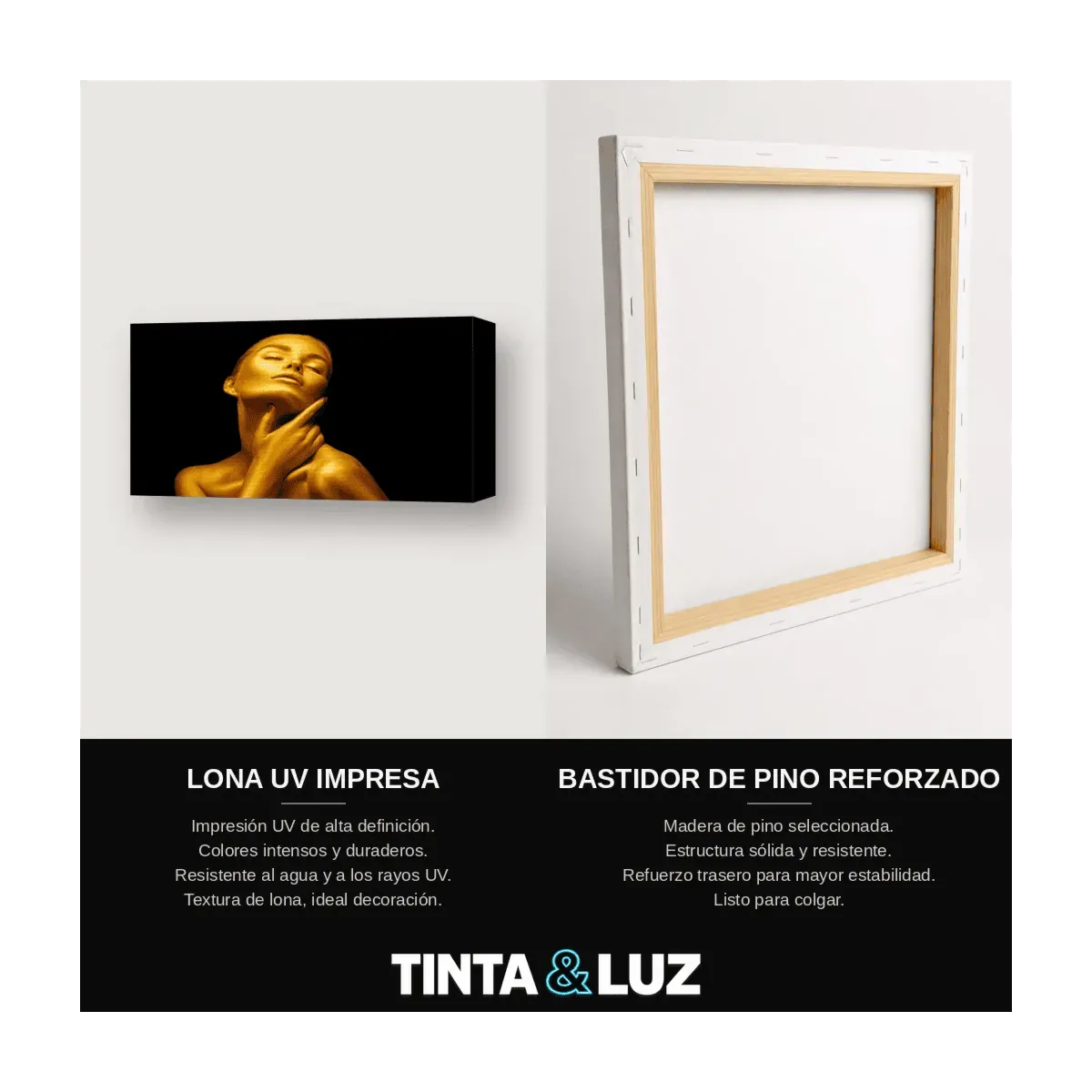 DAMA DE ORO Y ÉBANO
