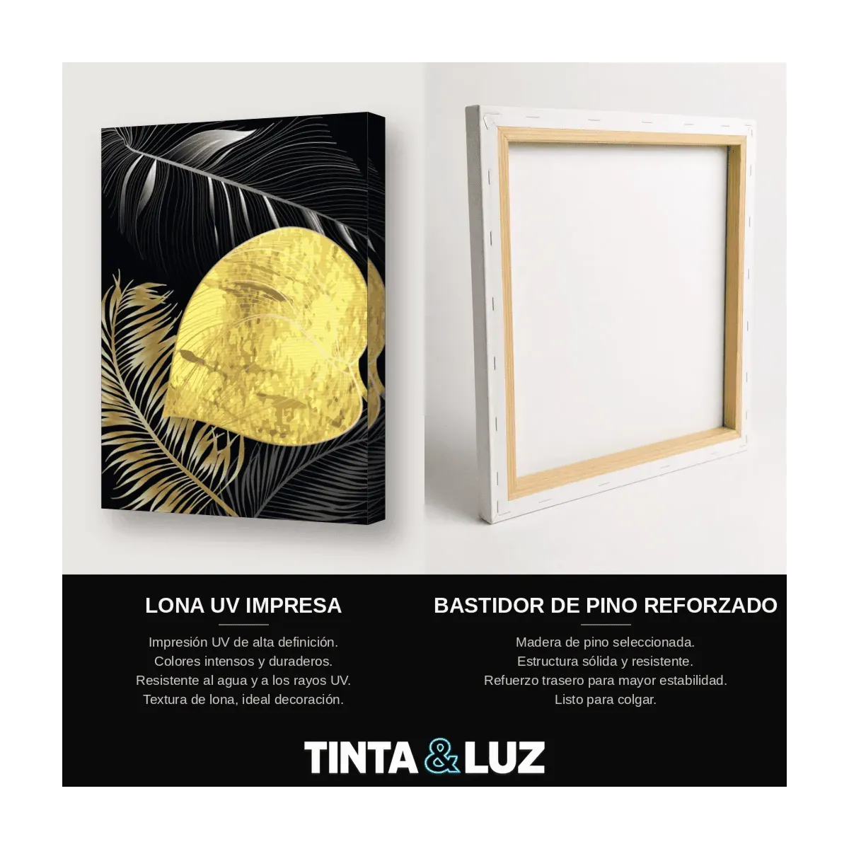 HOJA DE ORO Y NOCHE