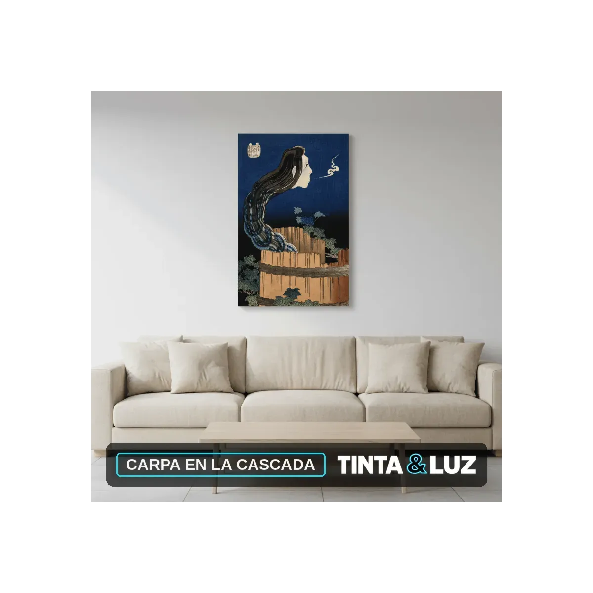 CARPA EN LA CASCADA